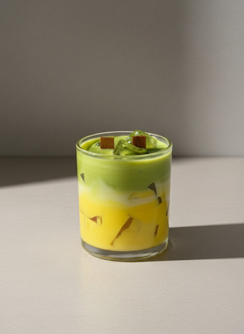 Mango Matcha Iced Latte Candle